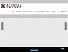 Tablet Screenshot of crystal-palace.it